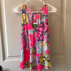Lilly Pulitzer Swept by the Side Tank